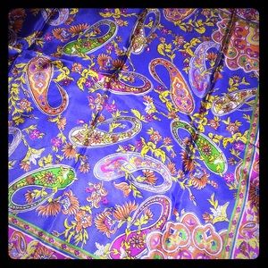 Lovely Ralph Lauren 100% silk scarf